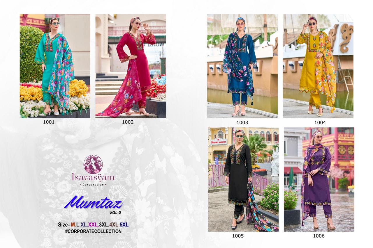 Isavasyam Mumtaz Vol 2 pakistani kurti wholesale india