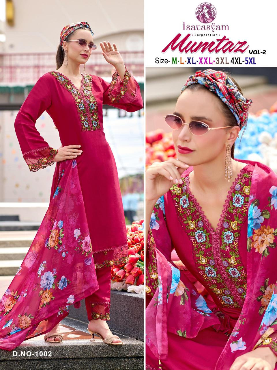 Isavasyam Mumtaz Vol 2 pakistani kurti wholesale india