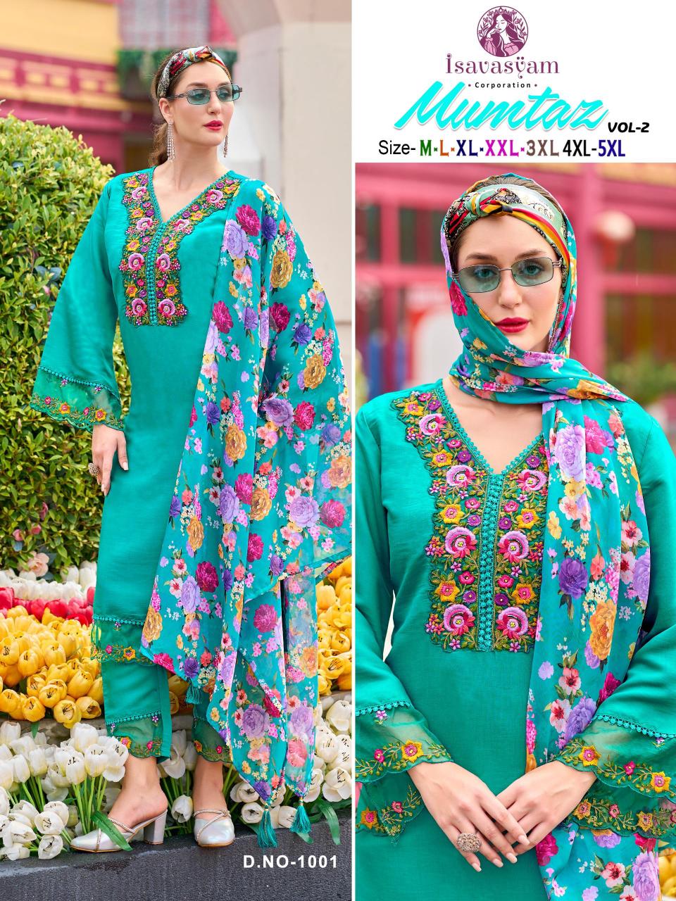 Isavasyam Mumtaz Vol 2 pakistani kurti wholesale india