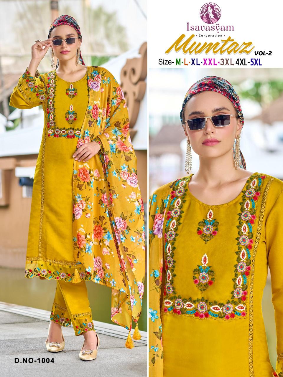 Isavasyam Mumtaz Vol 2 pakistani kurti wholesale india