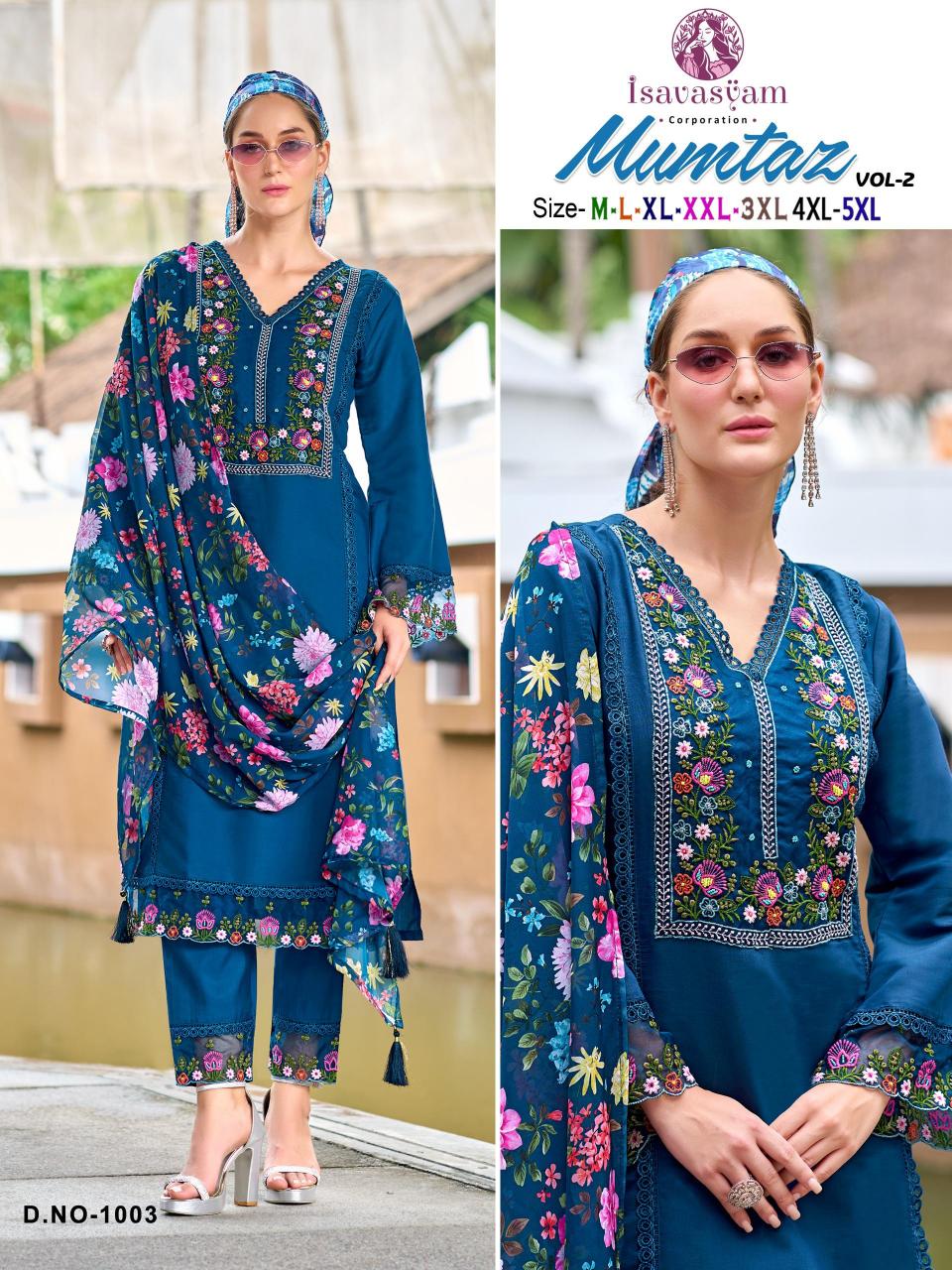 Isavasyam Mumtaz Vol 2 pakistani kurti wholesale india