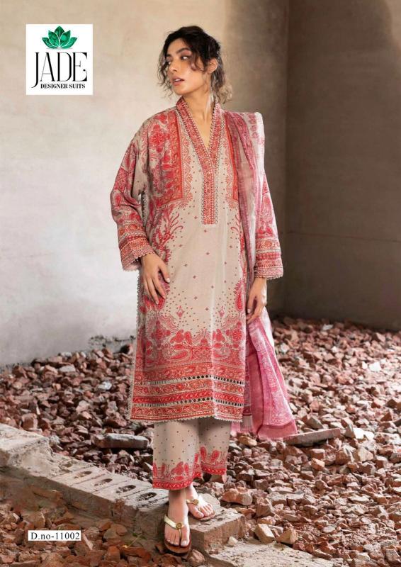 Jade Crimson Vol 11 pakistani lawn cotton dress material wholesale