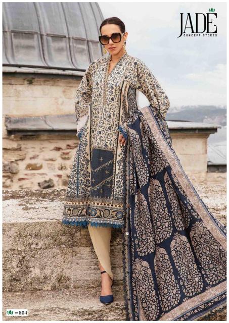 Jade Crimson Vol 8 Exclusive Heavy Lawn Pakistani Suits Wholesale Catalog