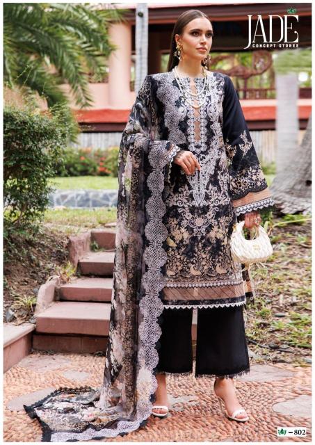 Jade Crimson Vol 8 Exclusive Heavy Lawn Pakistani Suits Wholesale Catalog