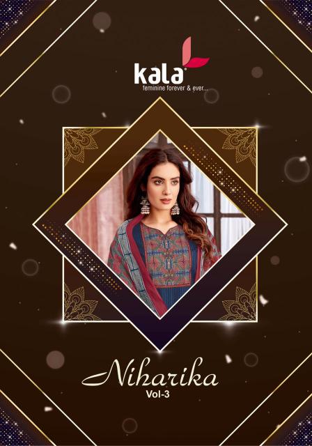 Kala Niharika Vol-3 – Dress Material - Wholesale Catalog