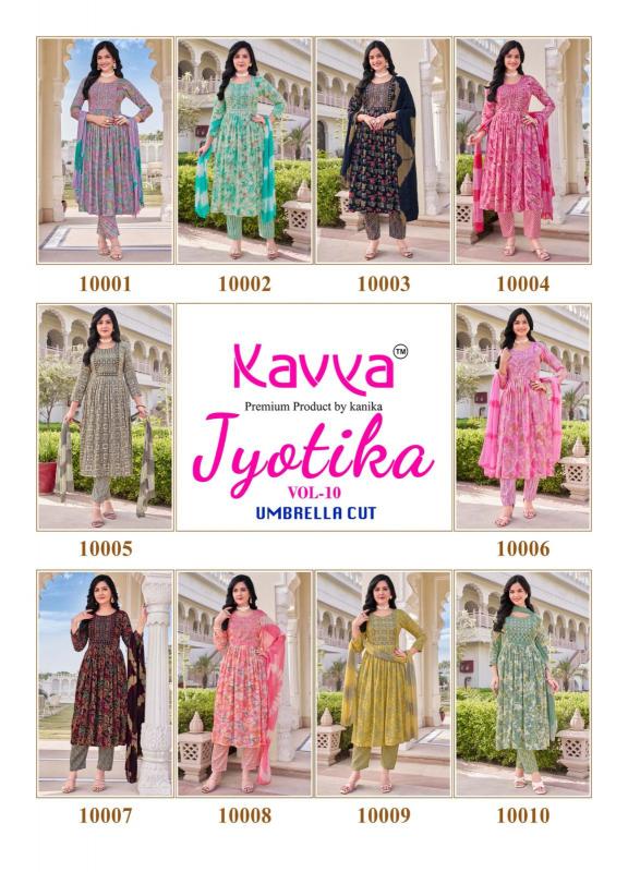 Kavya Jyotika Vol 10 smart fab india kurtis