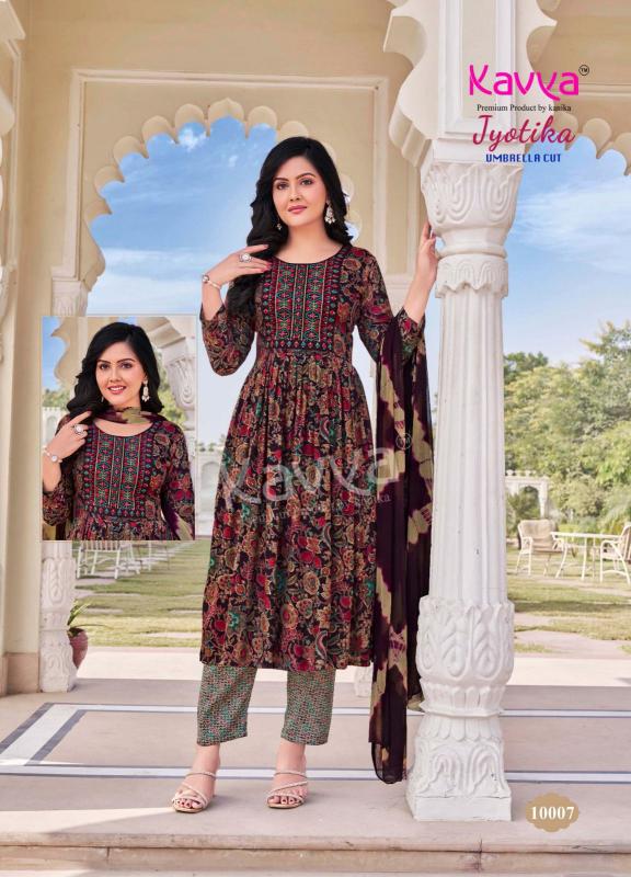 Kavya Jyotika Vol 10 smart fab india kurtis