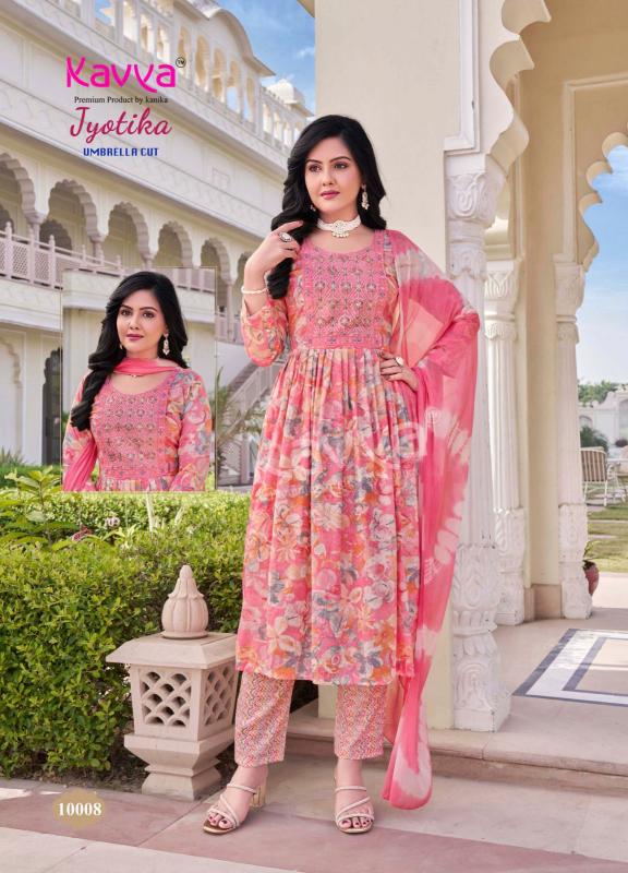 Kavya Jyotika Vol 10 smart fab india kurtis