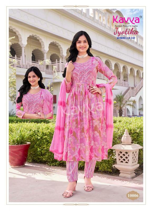 Kavya Jyotika Vol 10 smart fab india kurtis