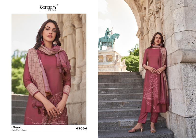 Kesar Karachi Diva Pure Muslin Digital Printed Salwar Suits wholesale catalog 