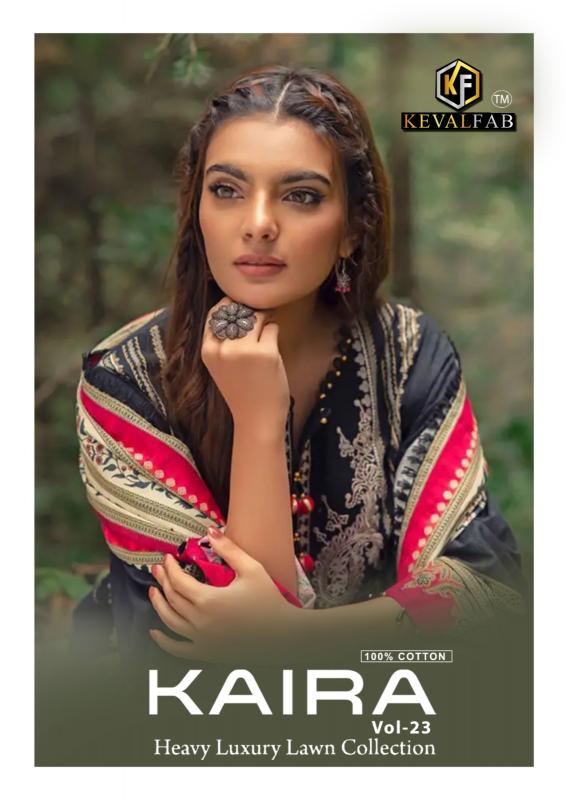 Keval Kaira Vol-23 – Karachi Dress Material - Wholesale Catalog