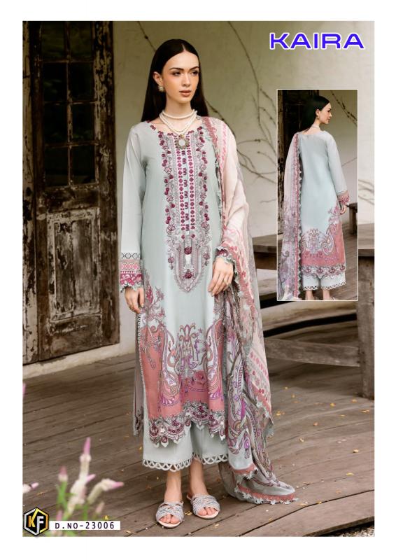 Keval Kaira Vol-23 – Karachi Dress Material - Wholesale Catalog