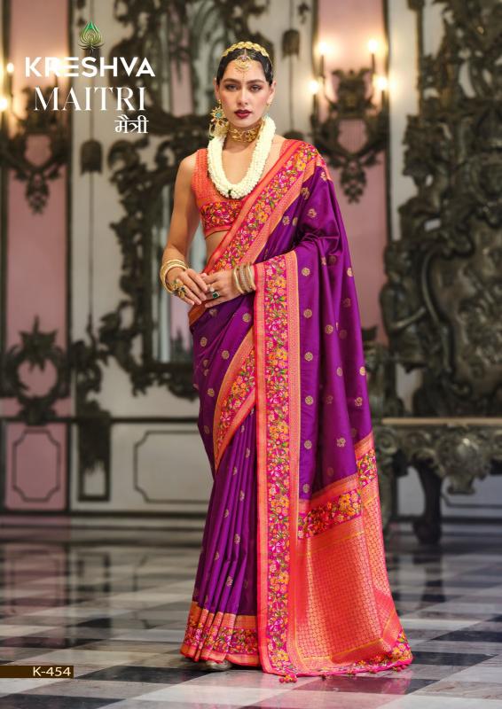 Kreshva Maitri banarasi saree buyers in india most