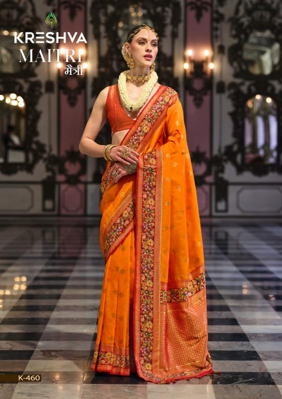 Kreshva Maitri banarasi saree buyers in india most