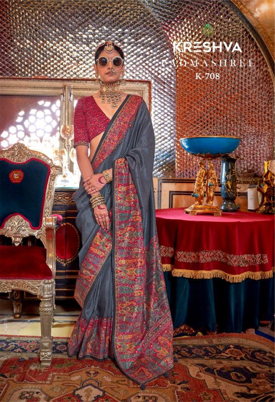 Kreshva Padmashree Designer saree desgin in india