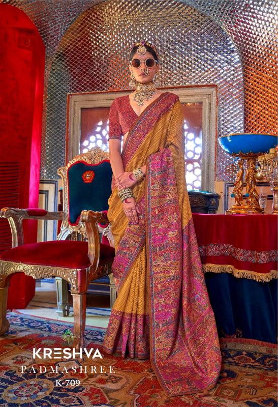 Kreshva Padmashree Designer saree desgin in india