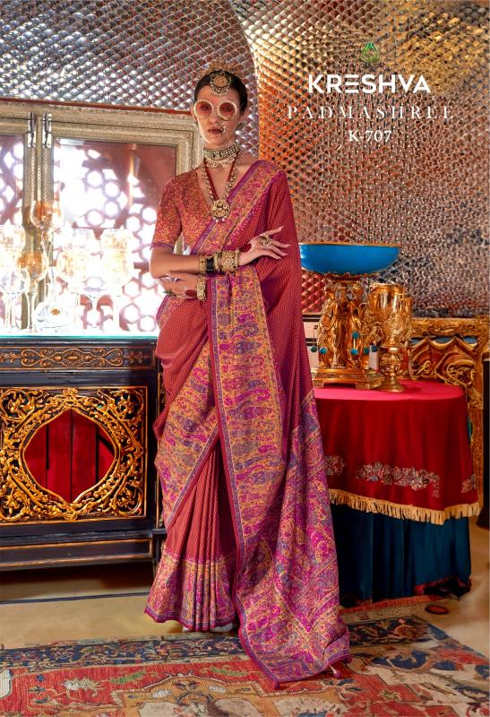 Kreshva Padmashree Designer saree desgin in india