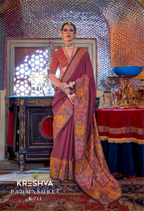 Kreshva Padmashree Designer saree desgin in india