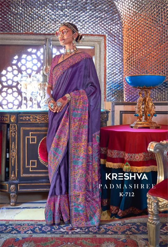 Kreshva Padmashree Designer saree desgin in india