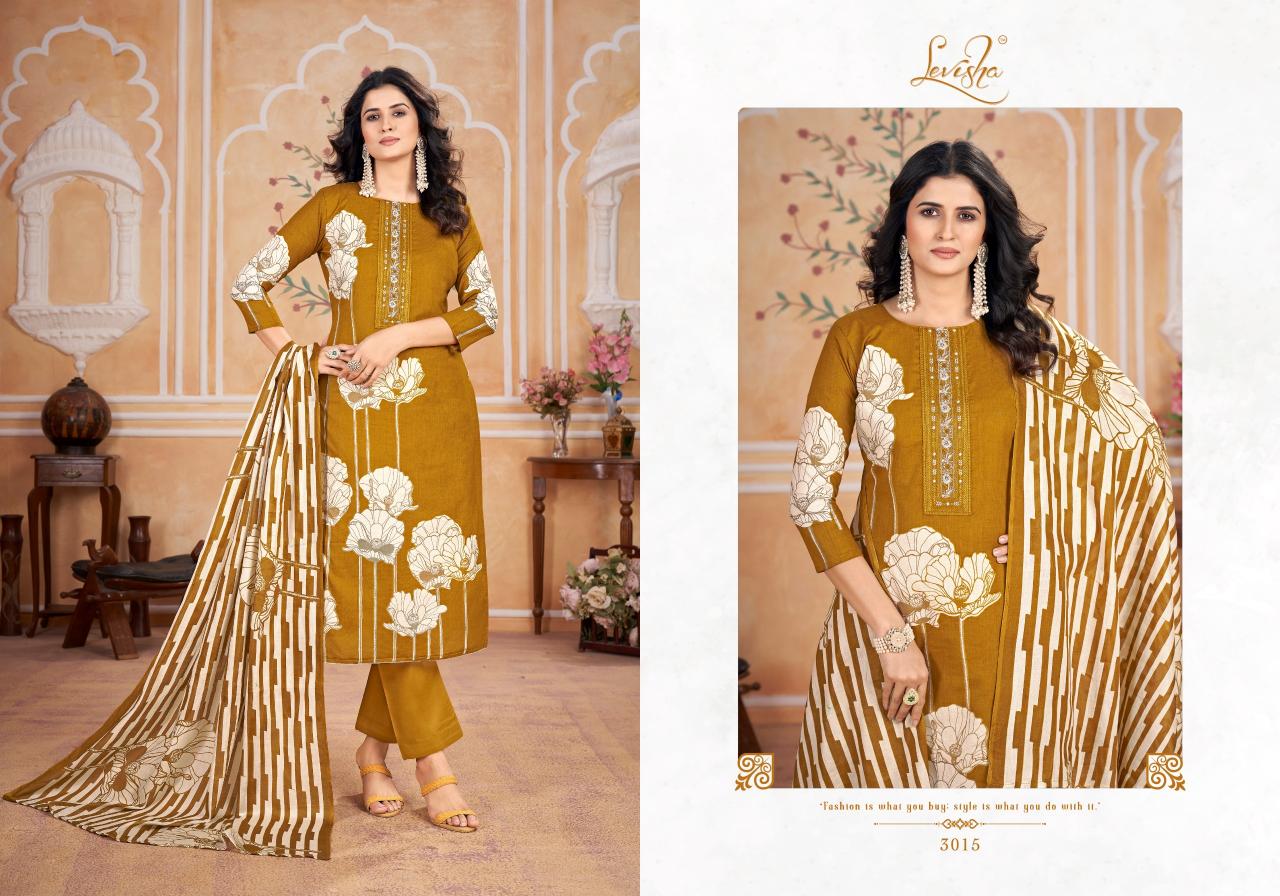 Levisha Dil Bagh pure camric cotton designer print Salwar Kameez Wholesale Catalog