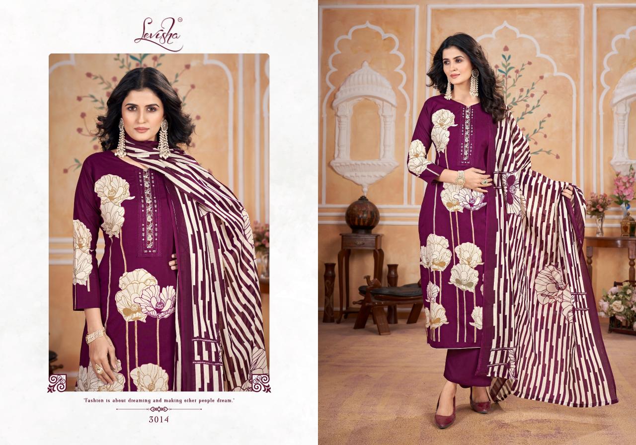 Levisha Dil Bagh pure camric cotton designer print Salwar Kameez Wholesale Catalog