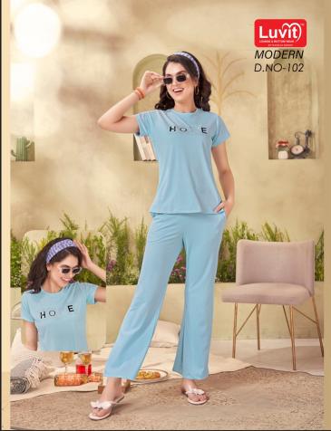 Luvit Modern Night Suits Wholesale catalog