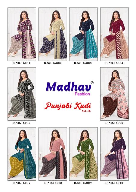 Madhav Punjabi Kudi Vol-16 – Dress Material - Wholesale Catalog