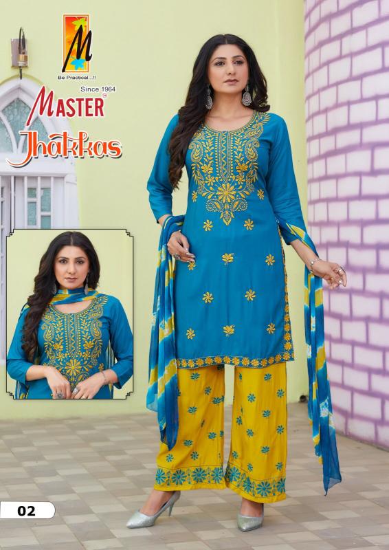 Master Jhakkas Plazo Vol 2 Kurti Wholesale Catalog