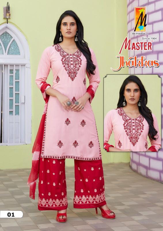 Master Jhakkas Plazo Vol 2 Kurti Wholesale Catalog