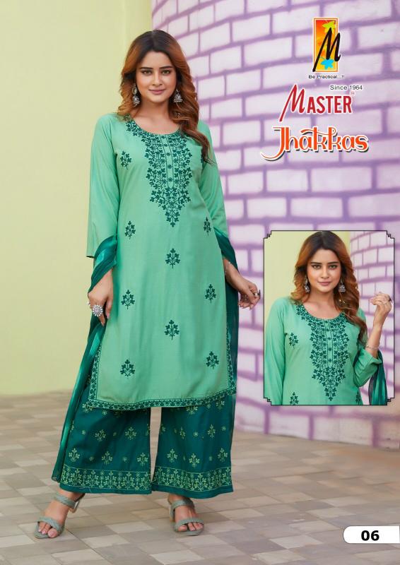 Master Jhakkas Plazo Vol 2 Kurti Wholesale Catalog