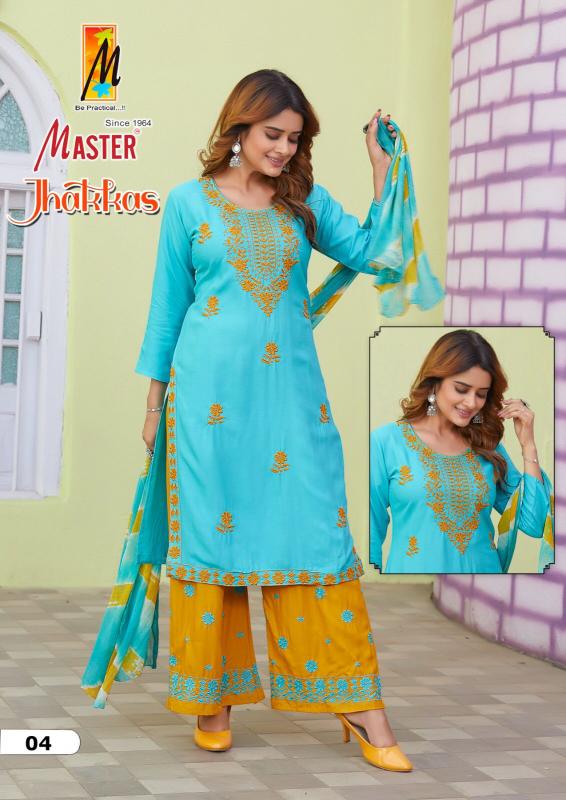 Master Jhakkas Plazo Vol 2 Kurti Wholesale Catalog