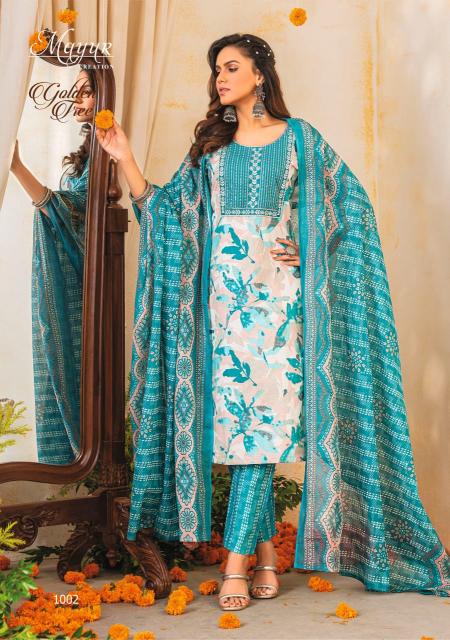 Mayur Golden Tree Vol-1 – Kurti Pant With Dupatta - Wholesale Catalog