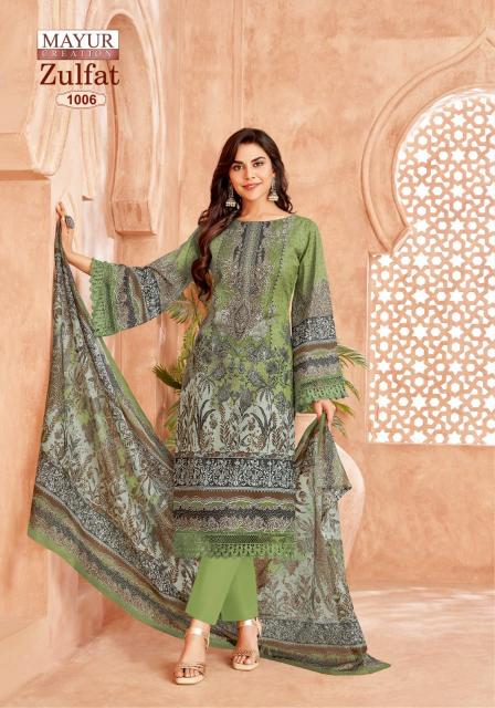 Mayur Zulfat Vol-01 – Karachi Dress Material - Wholesale Catalog