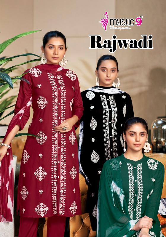 Mystic 9 Rajwadi Vol 9 kurti online low price india