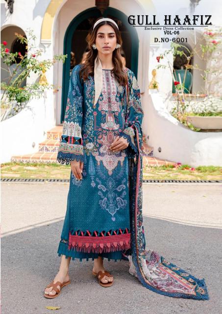 Nand Gopal Gull Haafiz Vol 6 Pakistani Suit Wholesale Catalog