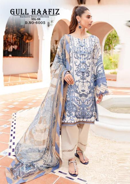 Nand Gopal Gull Haafiz Vol 6 Pakistani Suit Wholesale Catalog