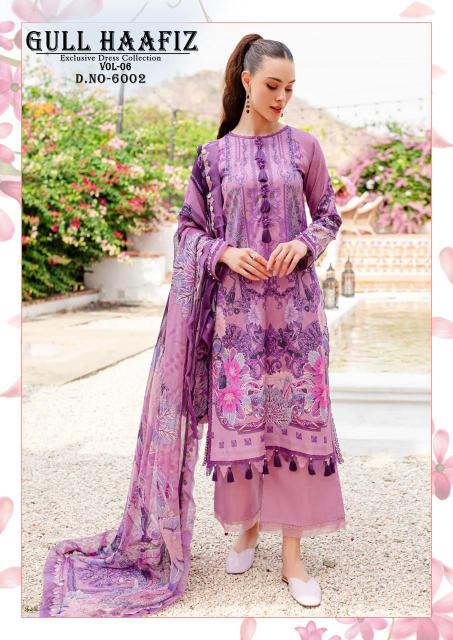 Nand Gopal Gull Haafiz Vol 6 Pakistani Suit Wholesale Catalog