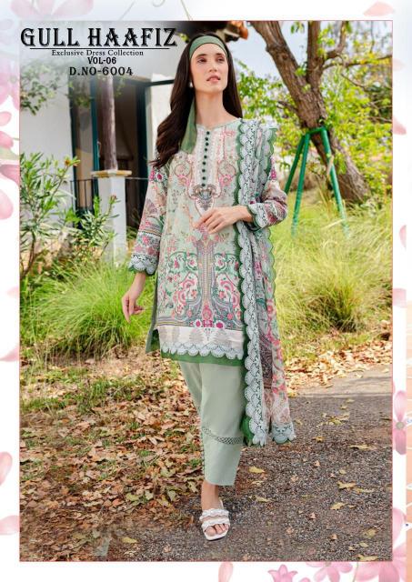 Nand Gopal Gull Haafiz Vol 6 Pakistani Suit Wholesale Catalog