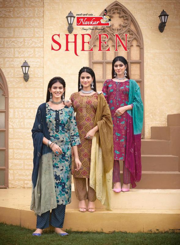 Navkar Sheen Vol 3 kurti wholesaler surat india mart