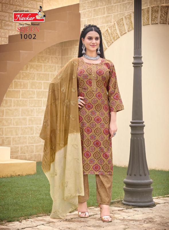 Navkar Sheen Vol 3 kurti wholesaler surat india mart