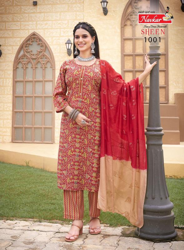 Navkar Sheen Vol 3 kurti wholesaler surat india mart