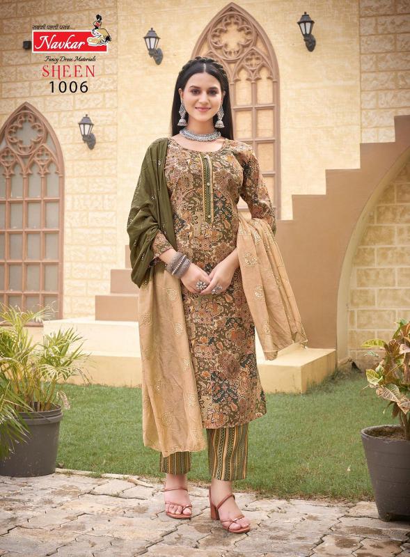 Navkar Sheen Vol 3 kurti wholesaler surat india mart