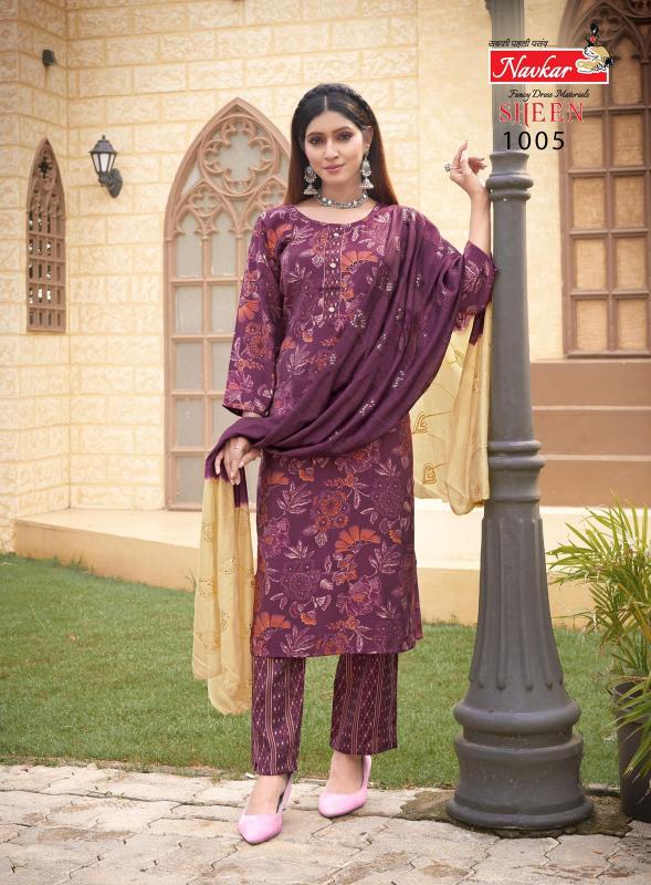 Navkar Sheen Vol 3 kurti wholesaler surat india mart