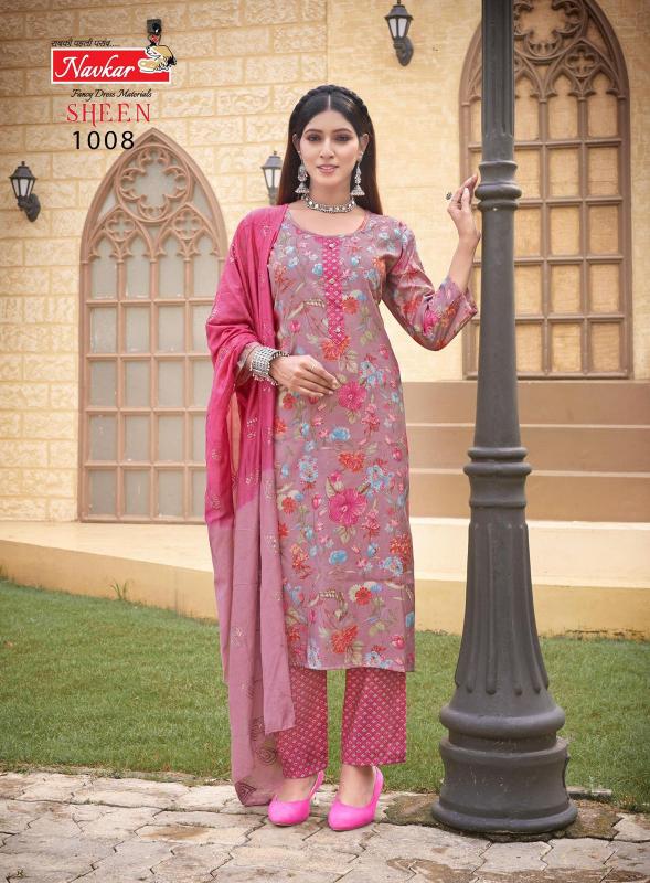 Navkar Sheen Vol 3 kurti wholesaler surat india mart