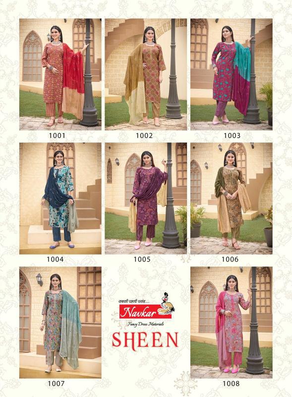 Navkar Sheen Vol 3 kurti wholesaler surat india mart