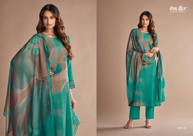 Omtex Jolixa Silk Digital print Salwar Kameez Wholesale Catalog