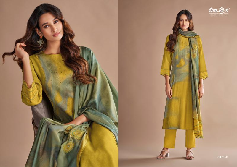 Omtex Jolixa Silk Digital print Salwar Kameez Wholesale Catalog