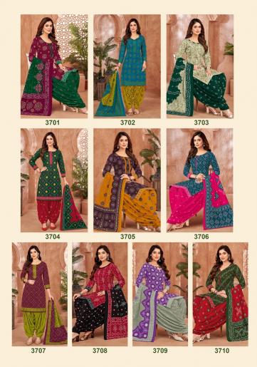 Patidar Bandhani Special Vol-37 – Dress Material - Wholesale Catalog