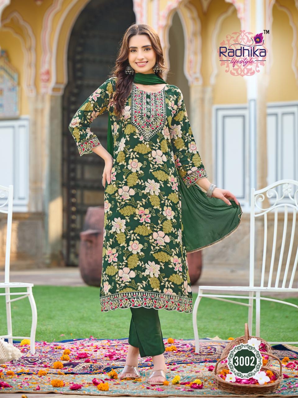 Radhika Rivazo Vol 3 shein india online kurtis