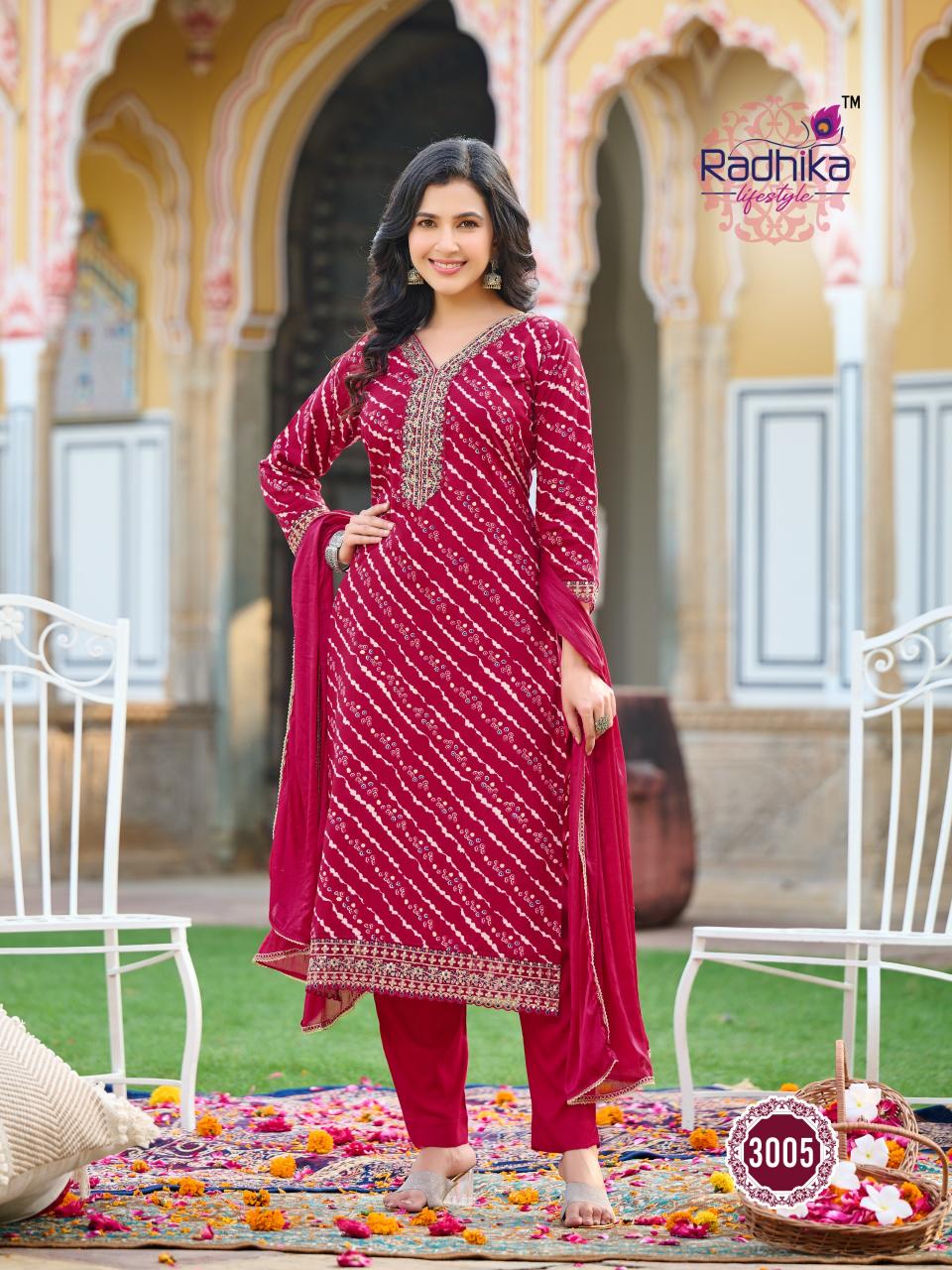 Radhika Rivazo Vol 3 shein india online kurtis